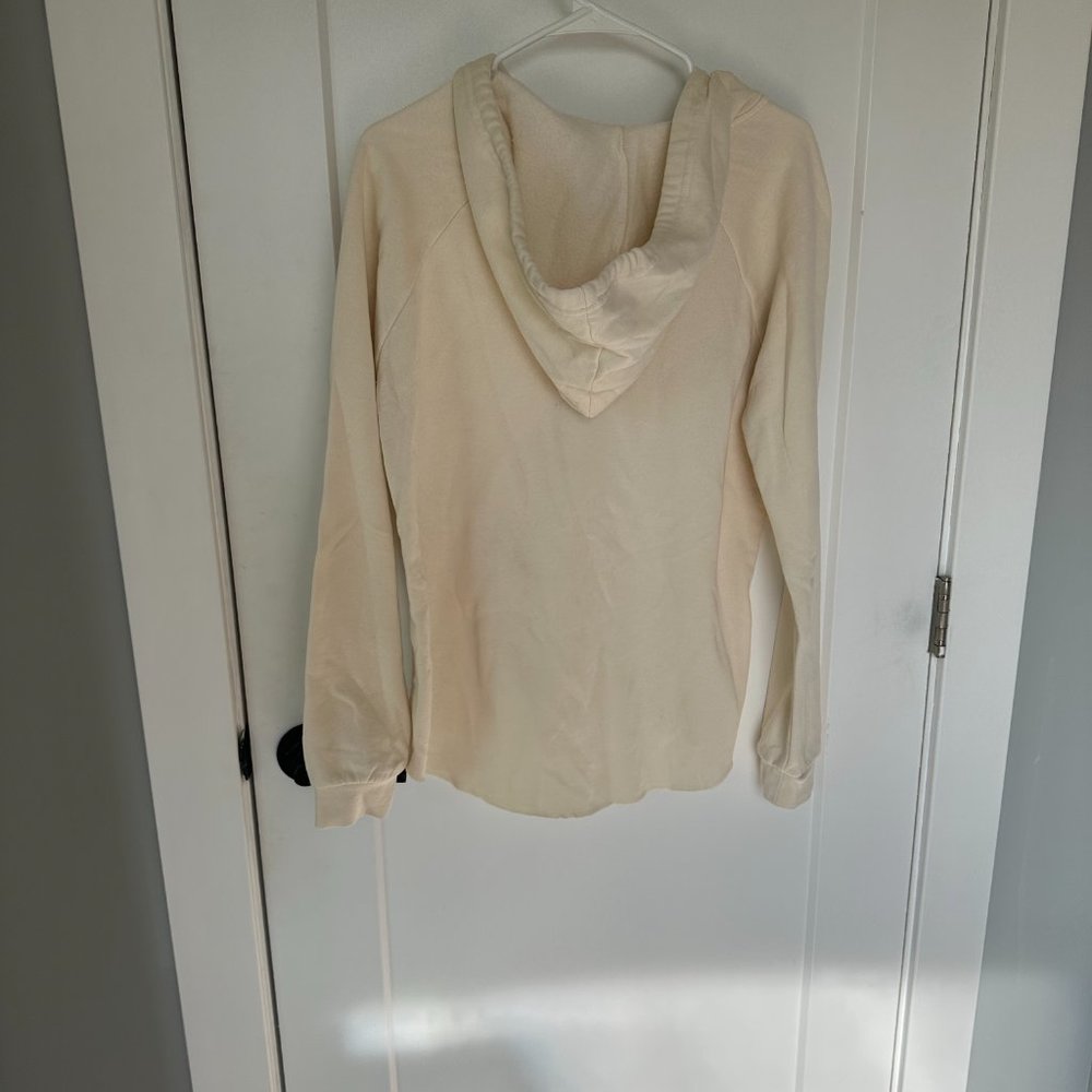 Iowa State Football Hoodie Cream Medium - Picture 3 of 5